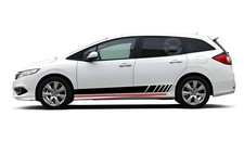 Car Side Skirt Stripe Graphic Sticker For Honda Odyssey Racing Sport Vinyl Decal Car Side Skirt Stripe Graphic Sticker For Honda Odyssey Racing Sport Vinyl Decal
