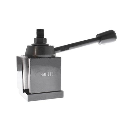 AXA 250-100 Quick Change Tool Post Holder Set  Piston Type 6Pcs For Lathe 6-12''