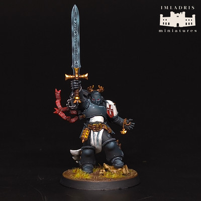 Emperors Champion | Black Templars | Warhammer 40k | painted