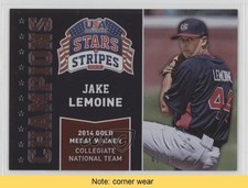 2015 Panini Stars and Stripes Champions Foil 42/99 Jake Lemoine #14 READ 1s8