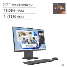Lenovo IdeaCentre - 27ARR9 27" FHD AMD Ryzen 5 8645HS 16GB 1TB SSD - Open Box