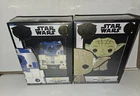 R2-D2 Funko POP! Pin #21 Yoda #23 Star Wars Enamel Pin w/Stand New Sealed Lot