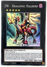 YuGiOh! - ZW - Dragonic Halberd LIOV-EN040 1st Edition Common