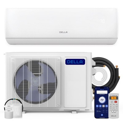 9000 BTU Wifi Enabled Mini Split 19 SEER2 Cools Up to 450 Sq.Ft, 115V