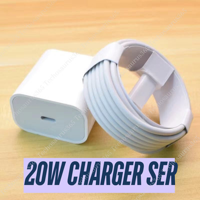 20W USB C Fast Charger PD Type C Cable Power Adapter For iPhone 17 15 16 14 12 X