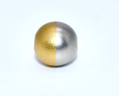 NIESSING Anhänger Bicolor Kugel Platin 950er, Gold 1000