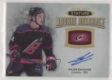2019-20 Upper Deck Stature Rookie Reliance Auto Julien Gauthier #RR-11 Auto 6ns