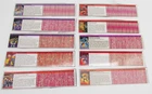 Vintage G1 Transformers Tech Specs ID Cards Lot – 10 Original Hasbro Cards