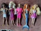 Lot Of 5 Vintage Mattel Barbie Dolls Fairytopia Sleeping beauty Camp counselor