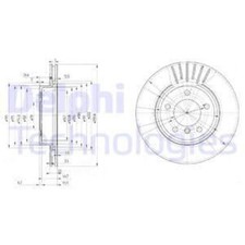 Disque de frein BMW 545