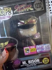 SDCC EXCLUSIVE 2026 FUNKO POP! M BISON STREET FIGHTER LE 1500 CON STICKER - Glow