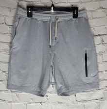 VUORI Men's Sunday Performance Shorts Vapor Heather Gray Size Large