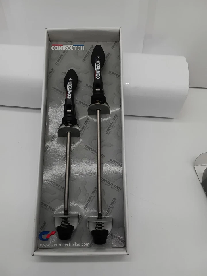 CONTROLTECH HUB SKEWER PAIR Q/R AĹLOY, ROAD F:100mm, R: 130mm - Image 3 of 4