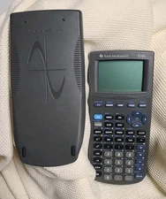 Texas Instruments TI-82 Graphing Calculator Tested & Works Calculus Clean Black
