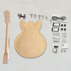DIY Semi-Hollow 335 Electric Guitar Kit Mahogany Body Inlay Fhole — photo 8