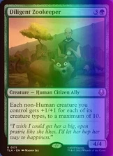 MTG Diligent Zookeeper (171/447) Avatar The Last Airbender NM FOIL