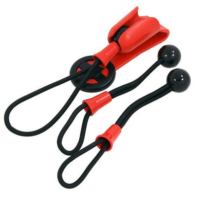 GÜRTELCLIP WERKZEUGHALTER SYSTEM MIT 3 KUGELGUMMIS BUNGEE BOHRER SICHERHEITSWERKZEUGE FUNKTIONIEREN