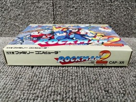 CAPCOM Famicom Soft Rockman 2 Dr. Wiley's Mystery Used