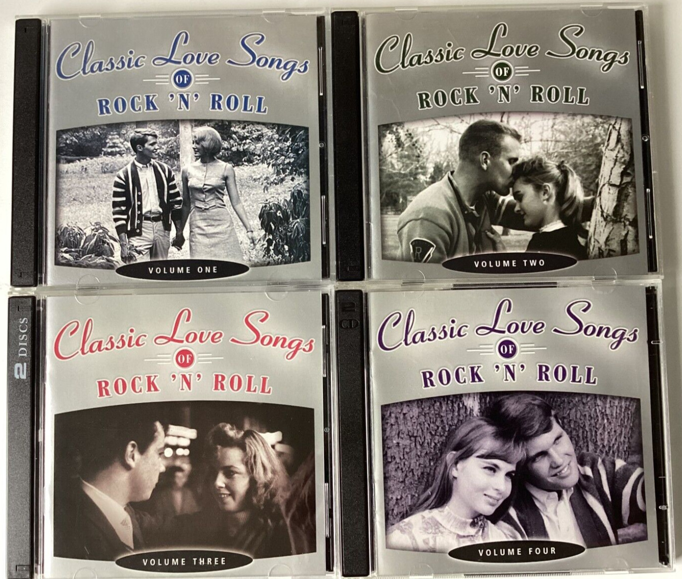 Time Life CLASSIC LOVE SONGS of ROCK n ROLL Vol 1-4  8 CD Disc Set