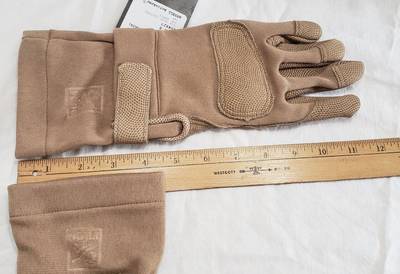 Never Issued Tan ActivArmr Frog Tactical Gloves - Nomex Kevlar Leather Military Grade