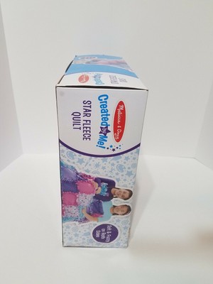 melissa and doug star fleece quilt