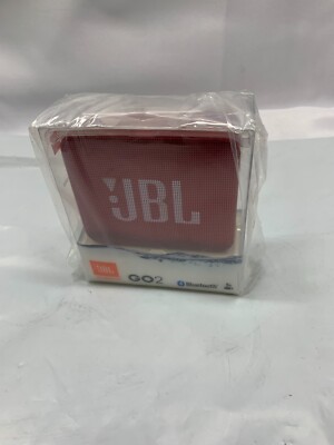 JBL GO2 Portable Waterproof Bluetooth Speaker in RED- New