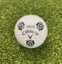 Rare LOGO GOLF BALL 1903 Callaway Truvis 5A 1pc