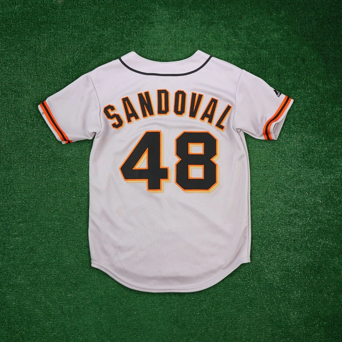 Pablo Sandoval San Francisco Giants Alternate Road YOUTH Grey Jersey