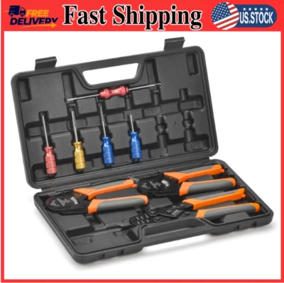 IWISS Icrimp KIT-DC02 Wire Crimping Tool Kit for Deutsch Connectors and Weather Pack T