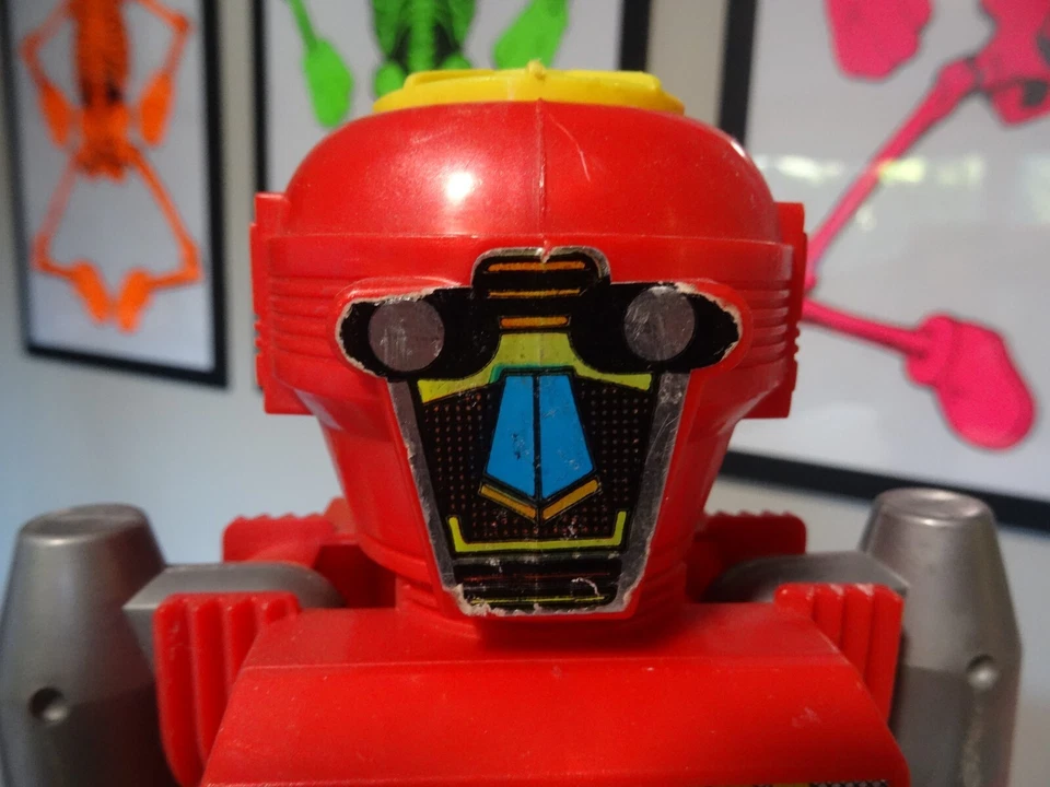 Vintage Super Gobots ROGUN 1984 14" INCH Macau Arco Ro-Gun CAP GUN Robot Toy - Image 2 of 4