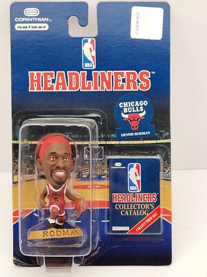 Headliners Corinthian 1996 Dennis Rodman #91 Chicago Bulls 1:18 Scale 3'' Figure