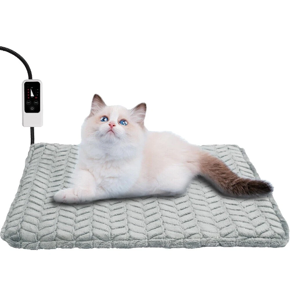Velvet Cat Beds with Electric Heating