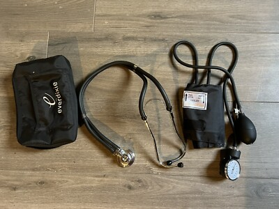 #ad everdixie Dixie EMS Blood Pressure And Sprague Stethoscope Kit Black $9.00