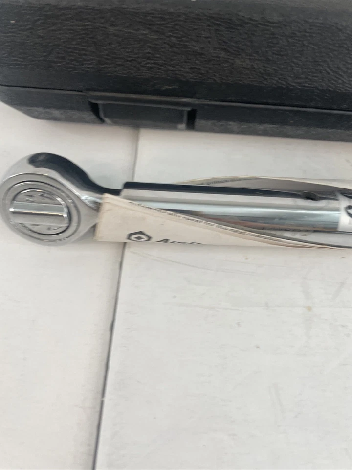AmPro 3/8” Dr. Micrómetro Llave dinamométrica ajustable 120-960 pulgadas Lbs T39905 Foto 4 de 4