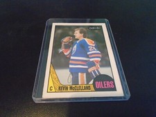 1987-88 OPC / 201 KEVIN McCLELLAND  EDMONTON OILERS