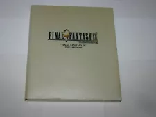 Final Fantasy IX 9 PS1 Digicube Postcard Art Book 2000 Japan import US Seller
