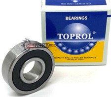 ZEN 6000 2RS DEEP GROOVE BALL BEARING, Rubber Sealed 6000DDU 6000LLU 10x26x8 mm