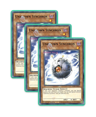 Yugioh! Unknown Synchron LED8-EN049 (C) 1st Ed 3x (Synchron Support)