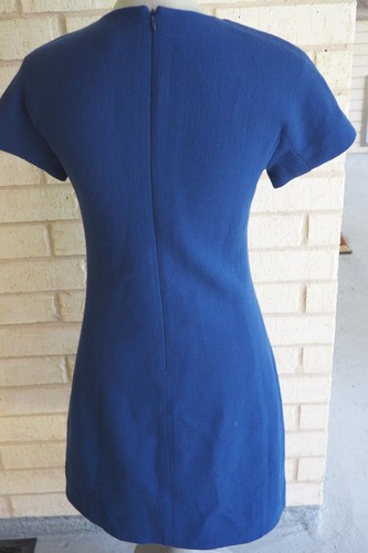 Classic J. CREW Royal Blue Dress - Size 4 - Short Sleeve - Picture 3 of 4