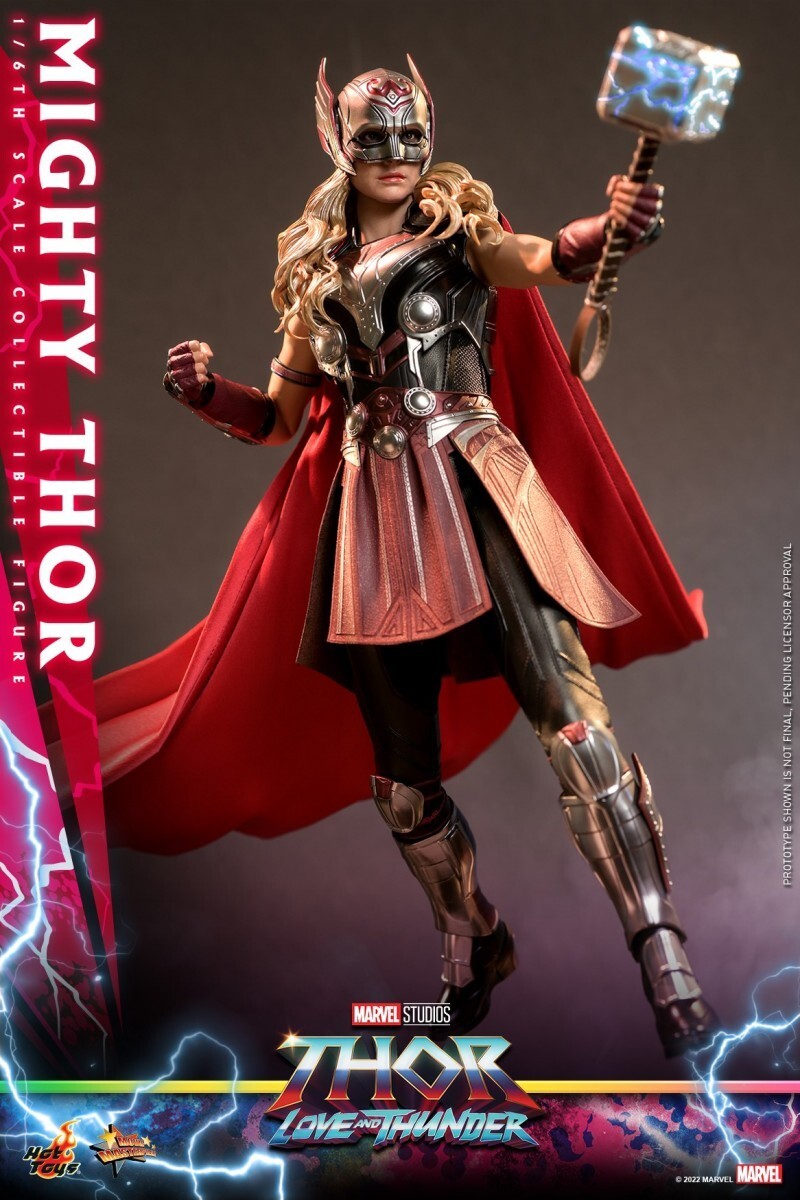 Hot Toys 1/6 MMS663 Thor 4 Mighty Thor Jane Foster Normal Ver