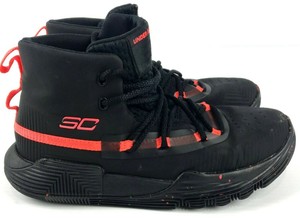 orange under armour basketball shoes