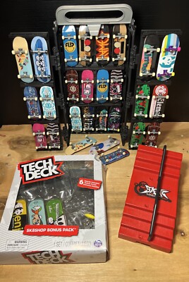 Official Tech Deck Bundle Complete Ramps/ Accessories And Tech Deck Skateboards