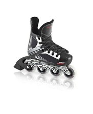 Rollerblade Bladerunner Dynamo Jr Size Adjustable Hockey Inline Skate, Black ...