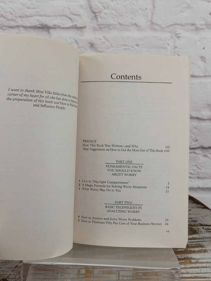 How to Stop Worrying and Start Living TimeTested Methods Dale Carnegie