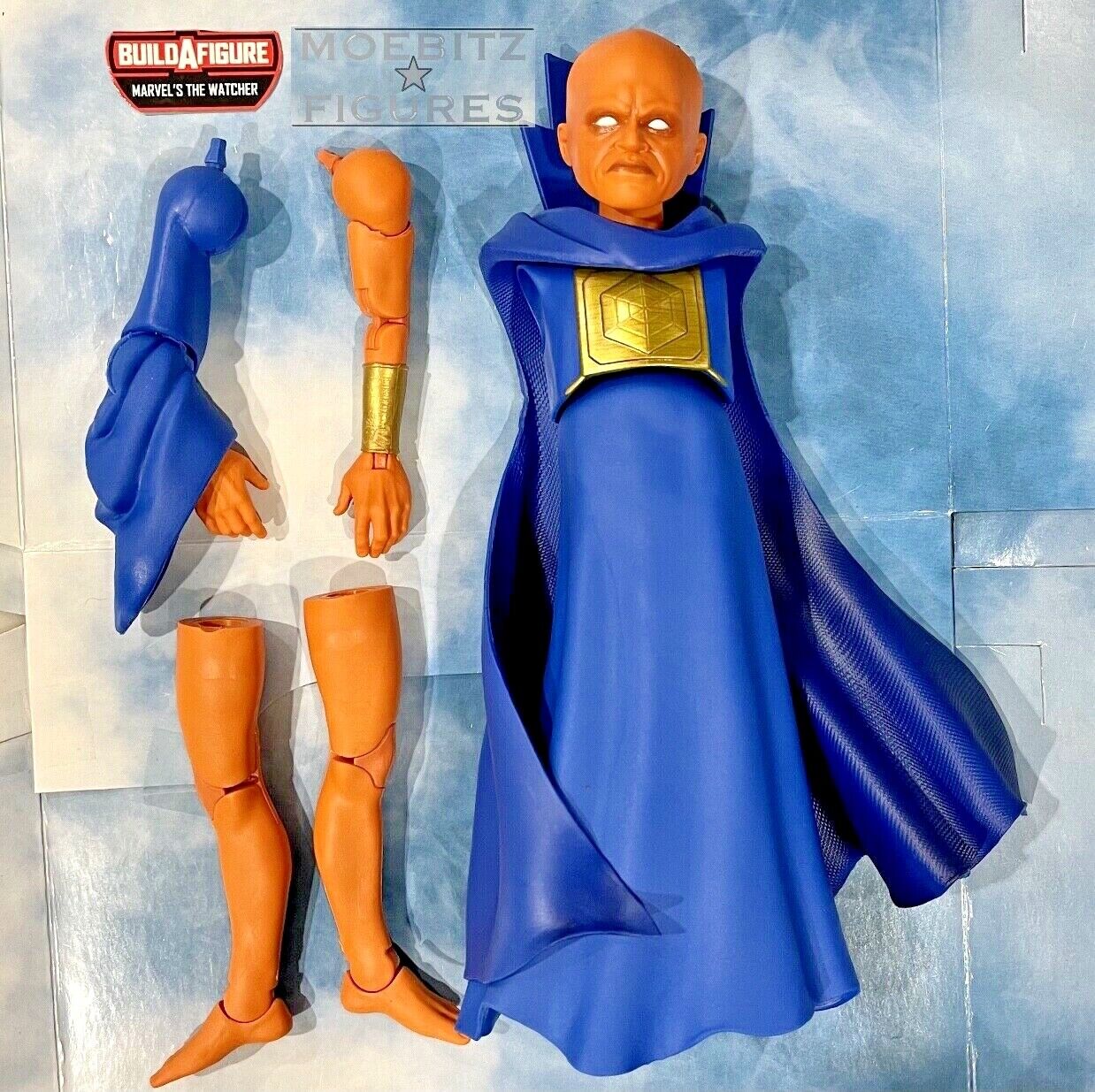 THE WATCHER BAF Marvel Legends UATU Head Cape Arm Leg Disney What If UPICK  RTN