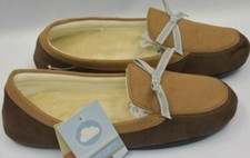 ACORN WOMEN'S SUEDE SLIPPERS SIZE 6.5-7.5 NEW WITH TAG 48