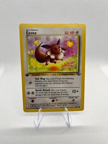 Pokemon Jungle 1st Edition Eevee 51/64 Regular