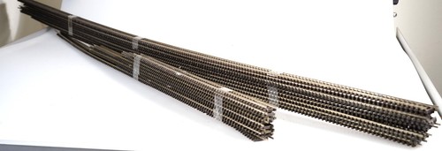 (9513) 17 Stück Peco Flexgleise angeschnitten 8* von 30- 50cm +9* 70-92 cm | Condition: Gebraucht