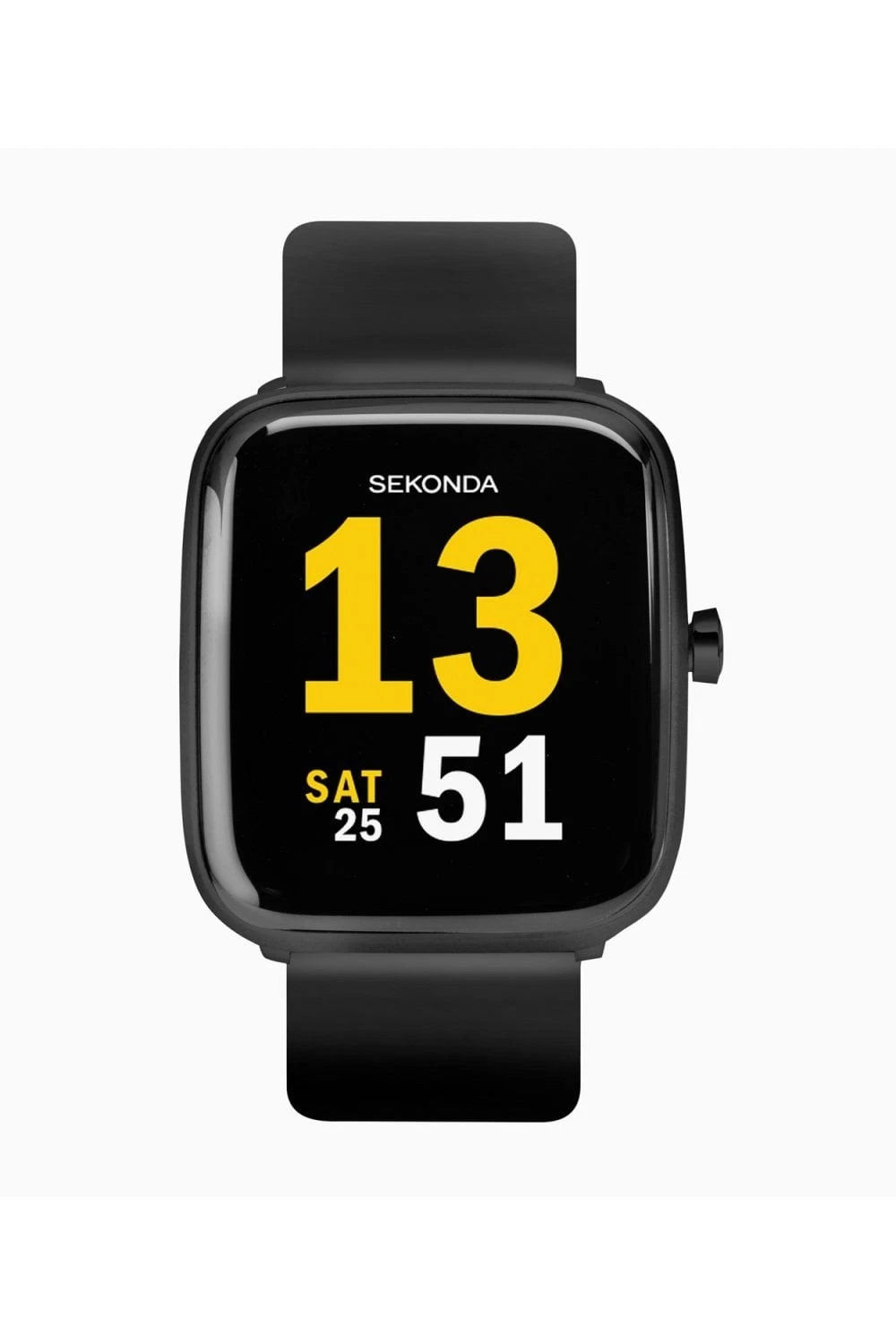 Sekonda Motion Black Silicone Strap 36mm Smart Watch 30009