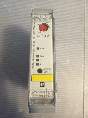 PHOENIX CONTACT ELR H5-IES-SC-24DC/500AC-2 HYBRID MOTORSTARTER / REVERSING